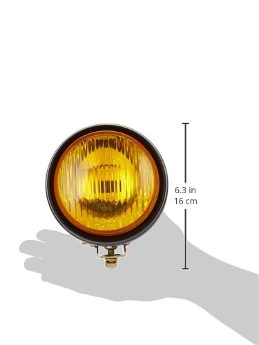 HELLA 328150011 Fog Lamp with Cover β 12 V, 55 W, Yellow Light | Universal Fit for Four-Wheelers