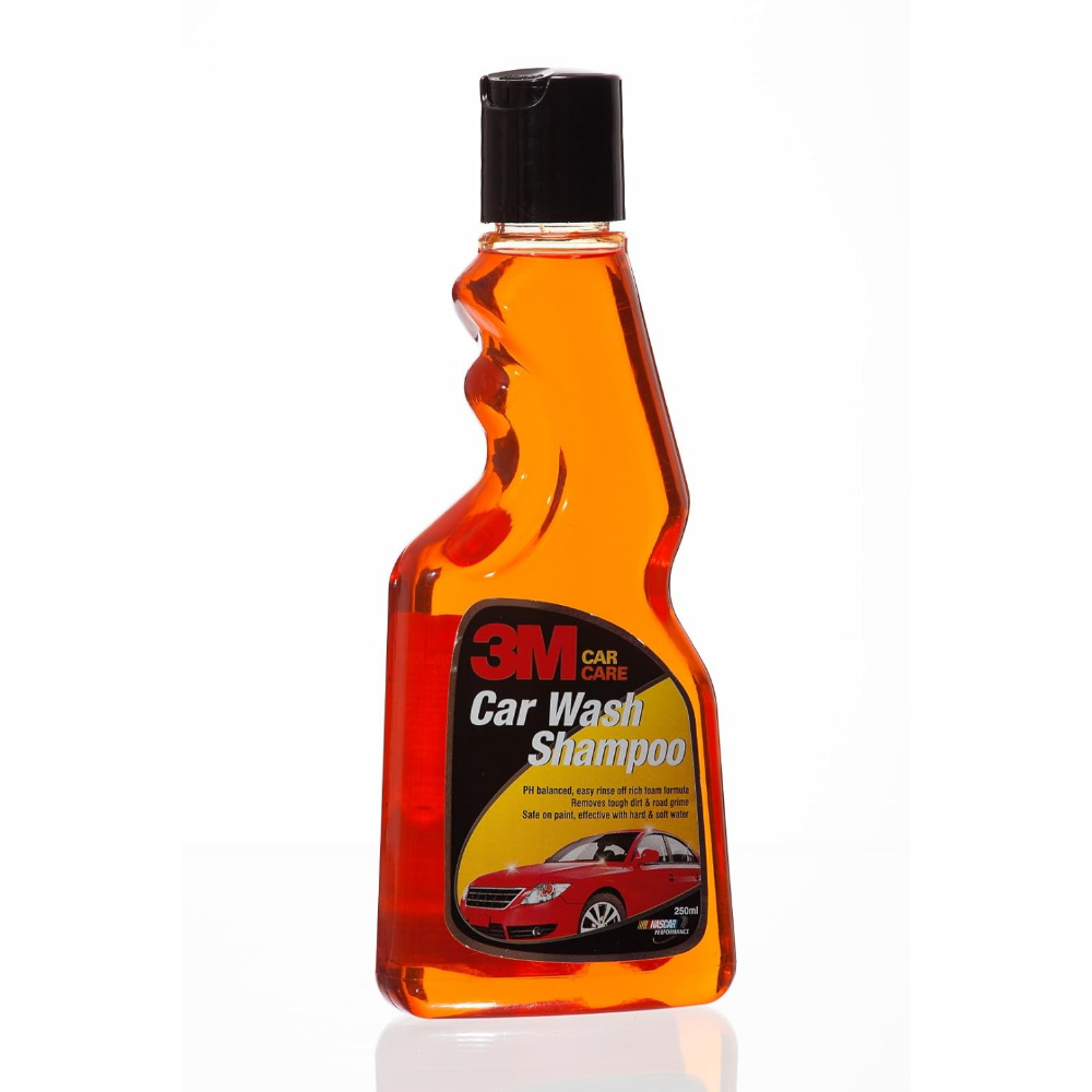3M Car wash Shampoo (250 ml) | High Foam for Deep Cleaning | Remove Tough Dirt | Safe on Paint | pH Neutral