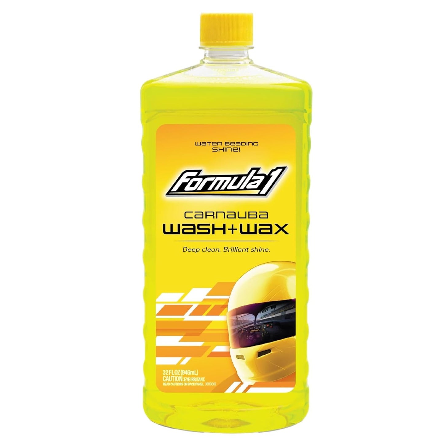 Formula 1 615016 Carnauba Wash and Wax Shampoo – Cleans, Shines & Protects in One Step