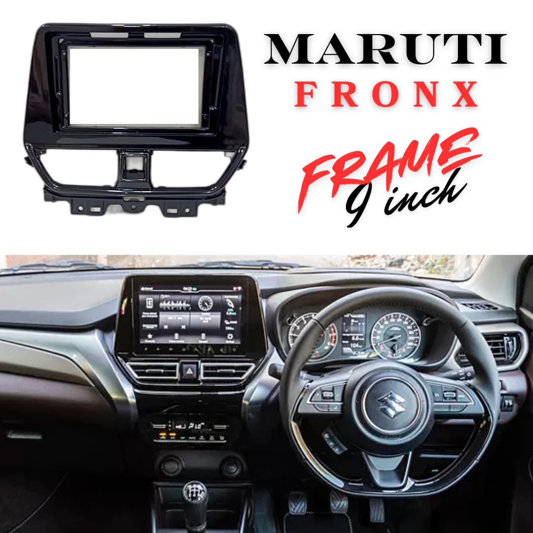 Android Stereo Frame 9 Inch Suitable For Maruti Suzuki Fronx with Power Cable Connector