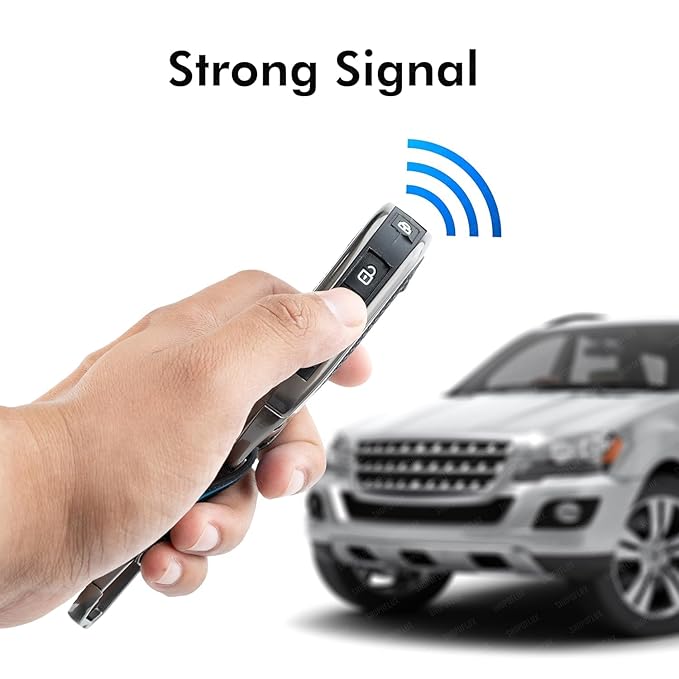 Premium Metal Alloy Key Cover for KIA Syros | 4 Buttom Smart Key