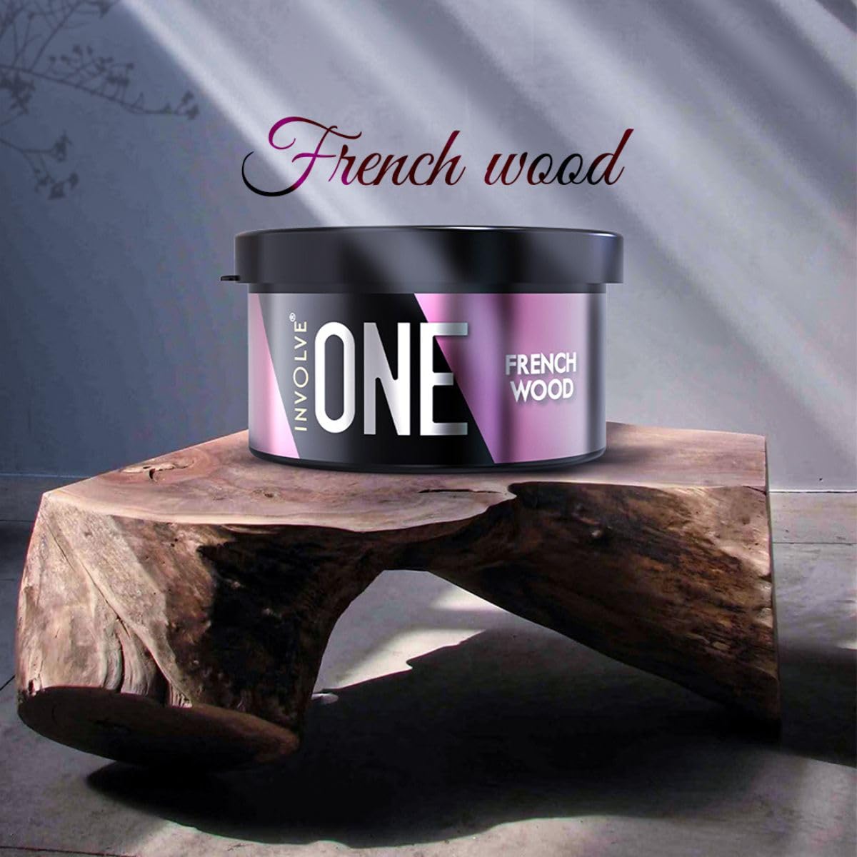 Involve Your Senses One French Wood Organic Car Perfume, Strong Fiber Air Freshener to Freshen'up Your Car | car fresheners | Long lasting fregrance