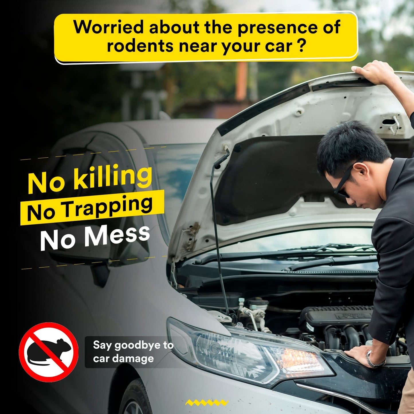 3M Rodent Repellent Coating, 250 g| Rat Protection for Engine Parts and Wires | Long-Lasting Effect, Liquid