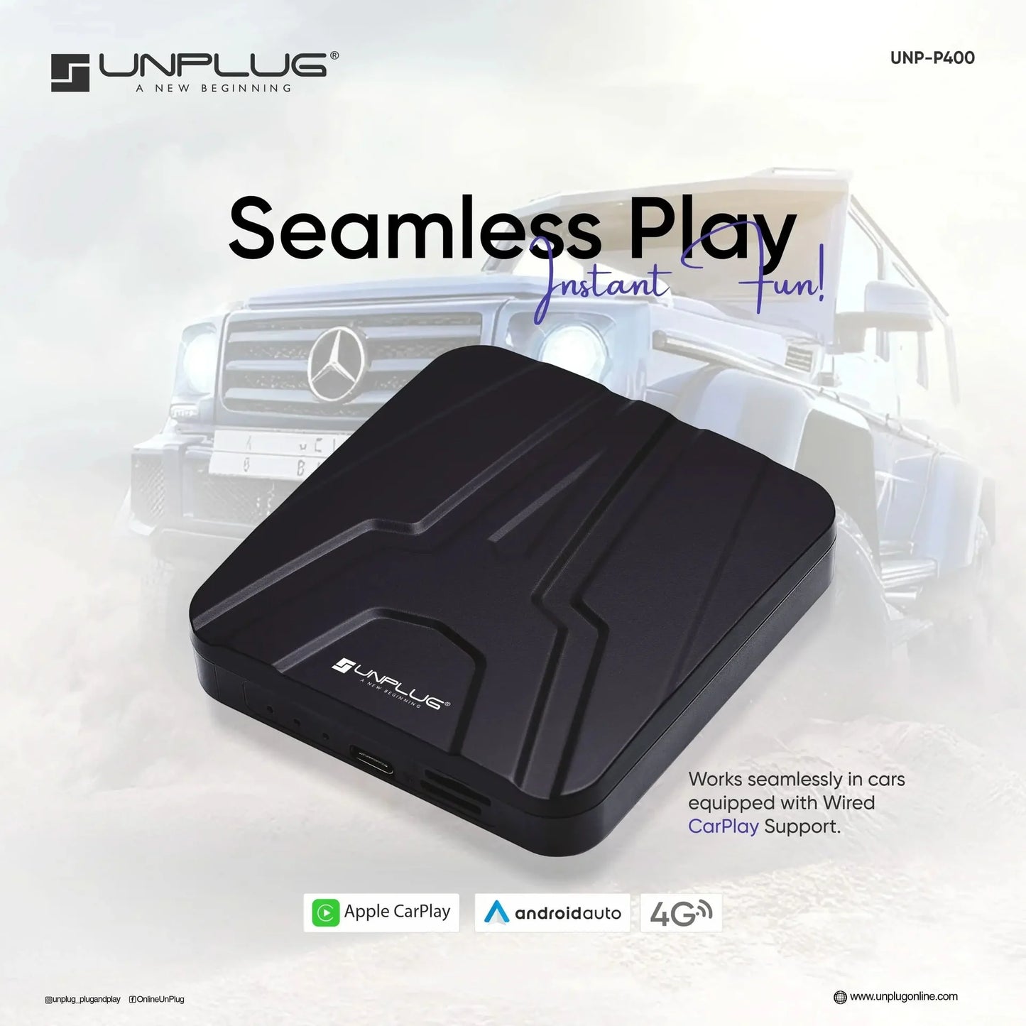 Unplug Android AI Box Picasou | Convert OEM Stereo to Android System | 4GB RAM + 64GB Storage