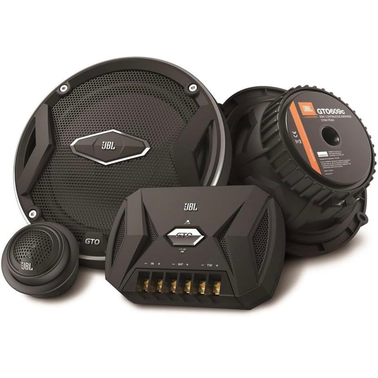 JBL GTO609C 6.5″ Component Car Speakers | Premium Sound System