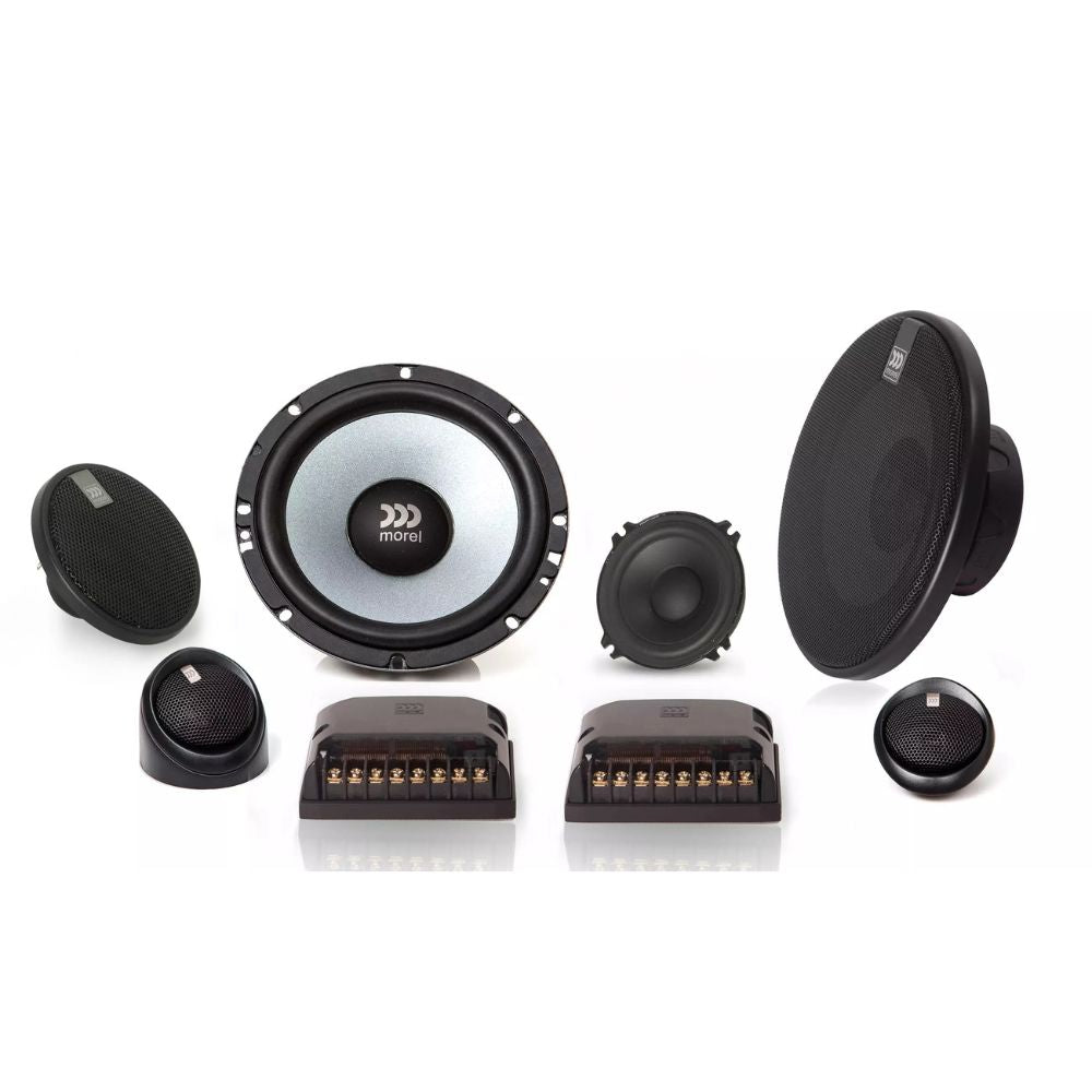 Morel Maximo Ultra 603 MKII 6.5-Inch 3-Way Component Speaker System | 180W Max | 100W RMS
