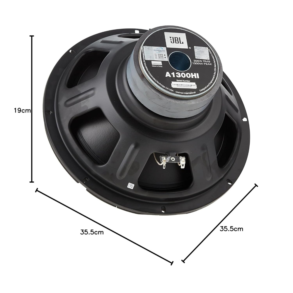 JBL A1300HI 1300W Wired Subwoofer – 12″ | Deep Bass Car Audio Upgrade