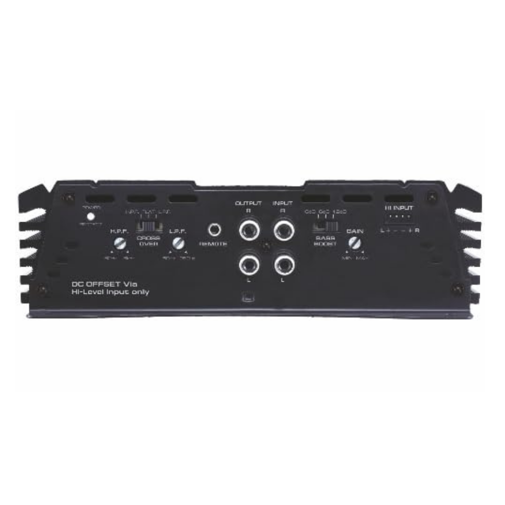 Blaupunkt THA-285 2-Channel Offset Amplifier – 12V Car Audio Power Amplifier