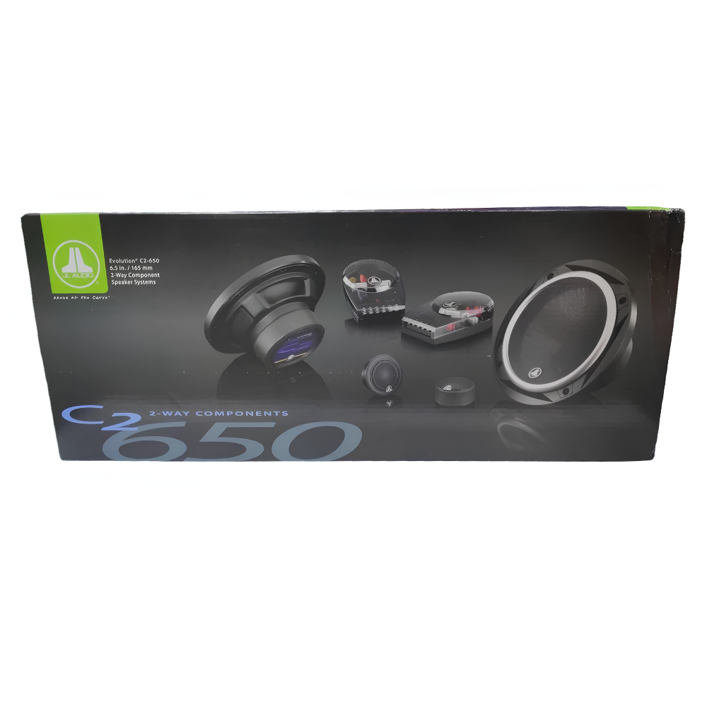 JL Audio C2-650 Evolution Series 6.5" 2-Way Component Speaker System | 225W Peak Power