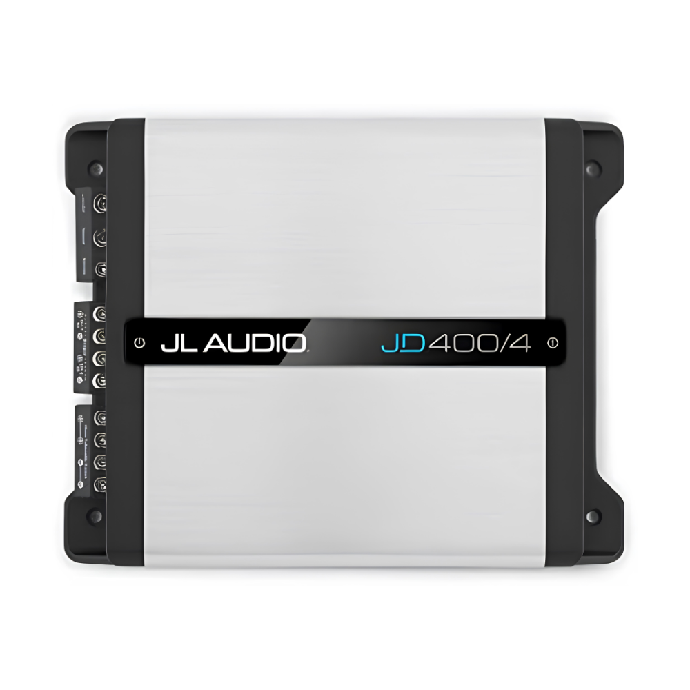 JL Audio JD400/4D 4-Channel Class D Car Amplifier | 400W RMS Total Power