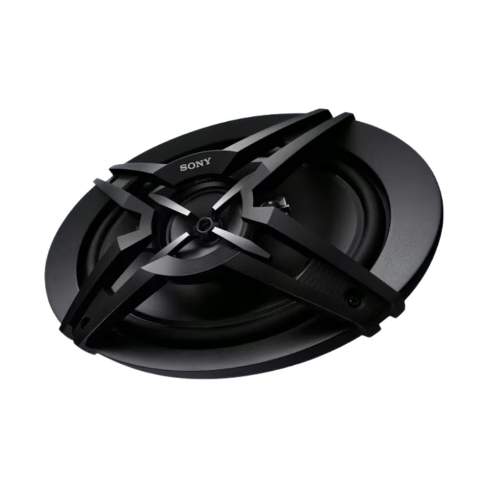 Sony Car Speaker XS-FB693E 16 cm x 24 cm (6 inch x 9 inch) 3-Way Coaxial Speakers (Black), Peak Power - 420W, RMS Power - 60W, Rated Power - 50W