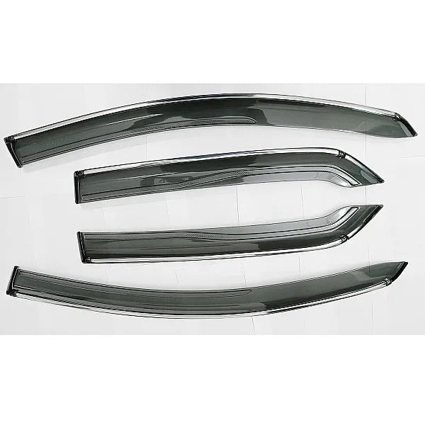 Galio Chrome Line Door Visor for Ford Ecosport 2013 Onwards
