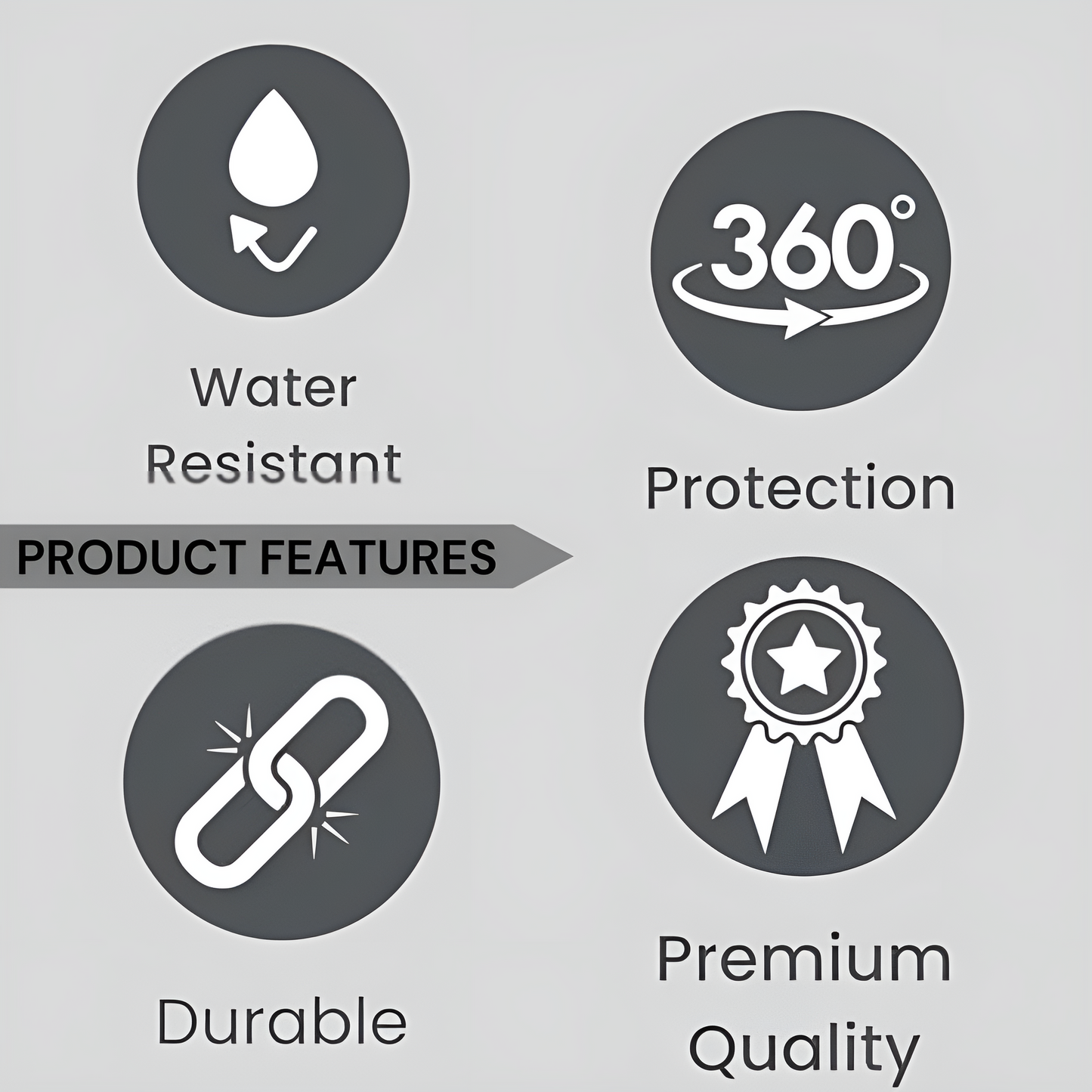Premium Alloy Car Key Cover with 360° Protection, Inner Silicone Guard, Compatible with Hyundai 4-Button Smart Keys (Creta, i20, Venue, Elantra, Tucson)