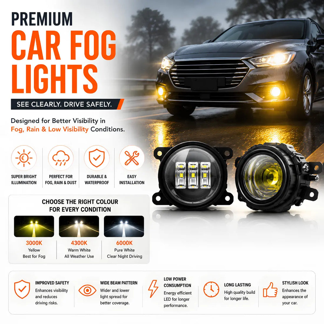 Car Fog Lights: The Complete Buying Guide for Better Visibility and Safer Driving (2026)