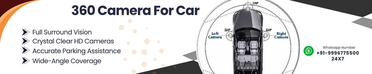 Best 360 degree car camera accessories available online India for all cars