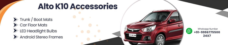Best accessories for Alto K10 car available online India