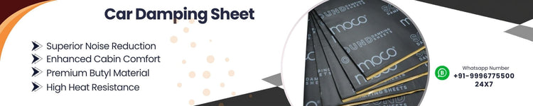 Best car damping sheet accessories available online India for all cars