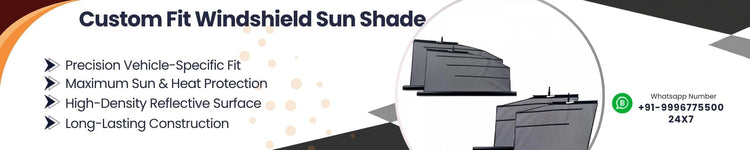 Best custom fit windshield sun shade available online India for all cars