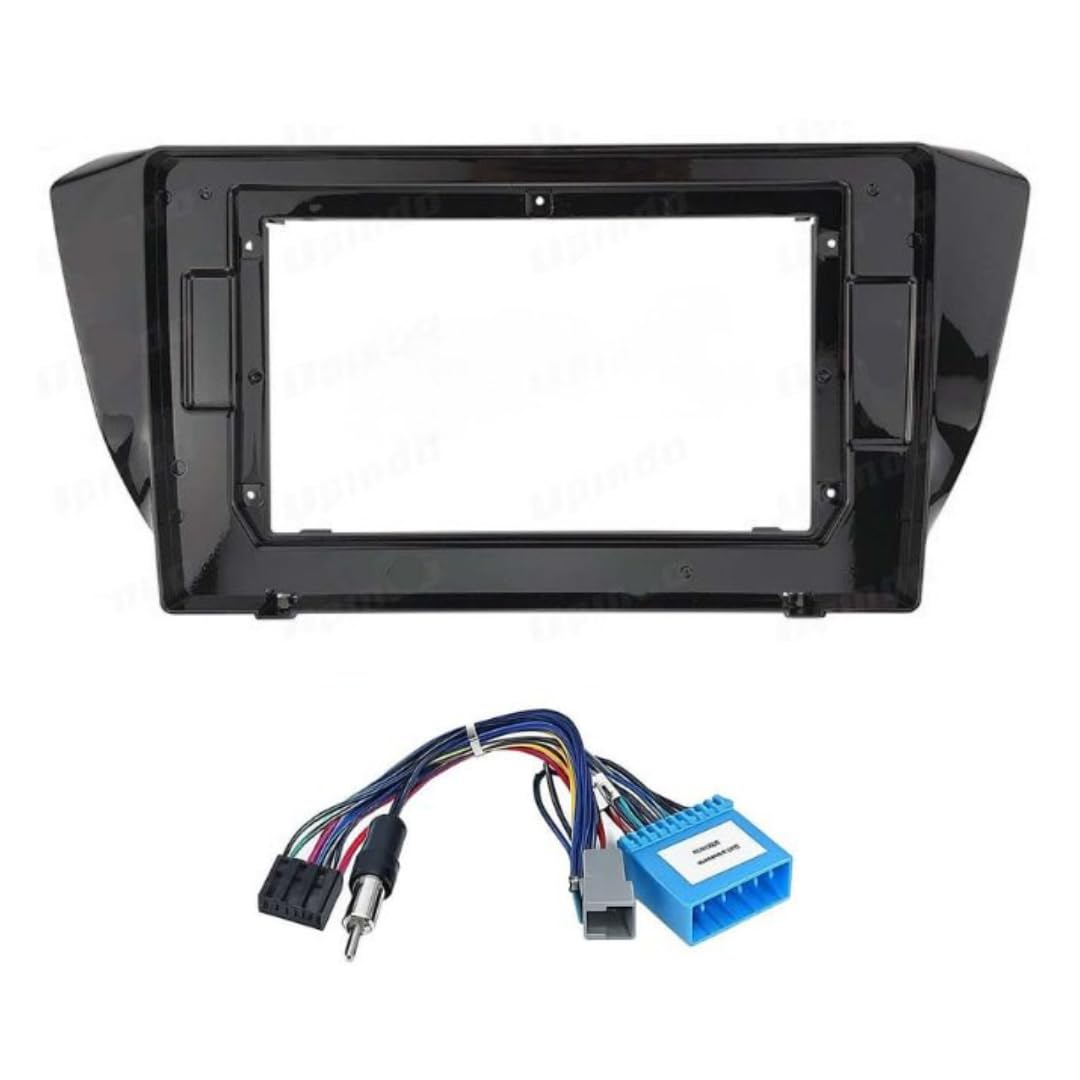 10 Inch Black Android Stereo Frame for Skoda Superb Premium ABS Scratch Resistant