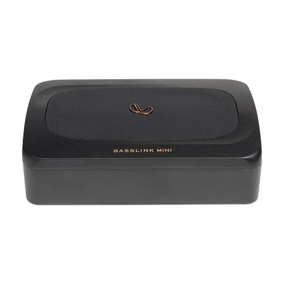 Infinity BassLink Mini Underseat Active Subwoofer | 200W Max Power | Compact Powered Bass System