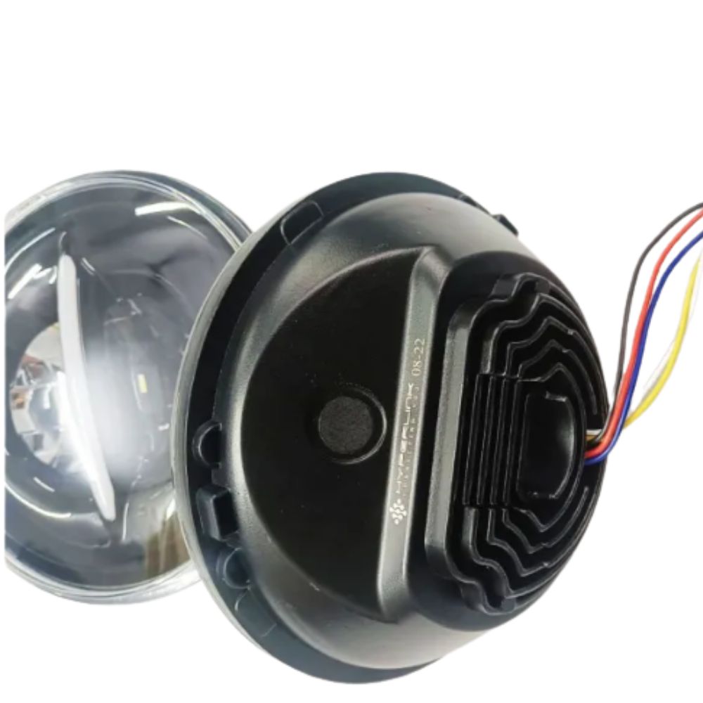 Mahindra Thar 2020+ 7 Inch 140W Minus Design LED Headlight with DRL & Turn Signal | 6000K | Plug n Play | Set of 2 
