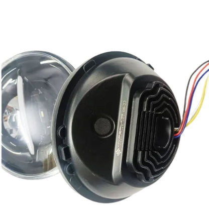Mahindra Thar 2020+ 7 Inch 140W Minus Design LED Headlight with DRL & Turn Signal | 6000K | Plug n Play | Set of 2 