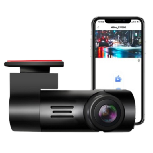 Pricol Front Dash Cam | Full HD 1080P Recording | Loop Recording | Wi-Fi Connectivity