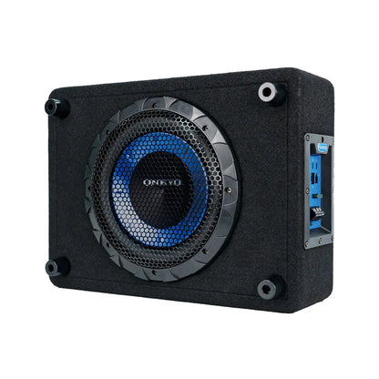 Onkyo X-W260AW 10″ Active Subwoofer Box | 250W RMS | 1750W Max Power | Built-In Amplifier