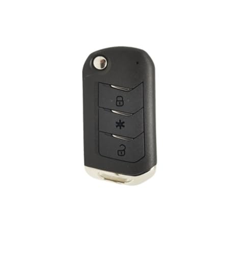 Metal Key Cover Compatible with Mahindra Scorpio, Marazzo | XUV 300, XUV 700 | XUV 400 EV | Bolero | Thar | TUV 3 Button Flip Key