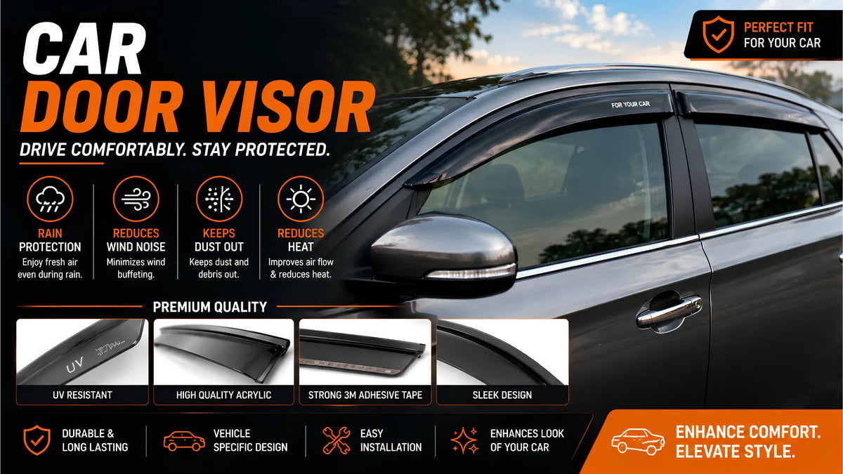 Car Door Visor: Everything You Need to Know Before Buying