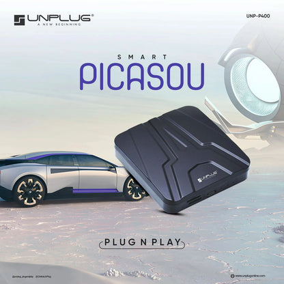 Unplug Android AI Box Picasou | Convert OEM Stereo to Android System | 4GB RAM + 64GB Storage