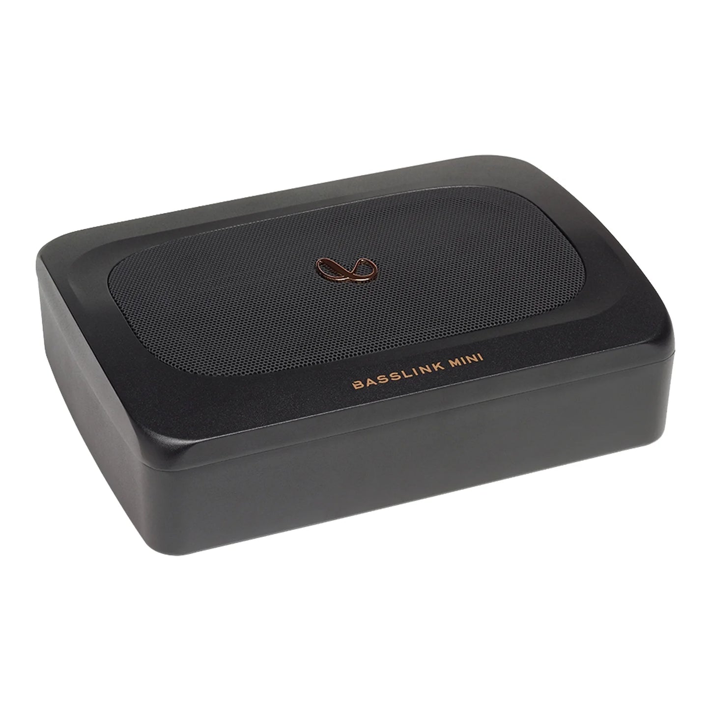 Infinity BassLink Mini Underseat Active Subwoofer | 200W Max Power | Compact Powered Bass System