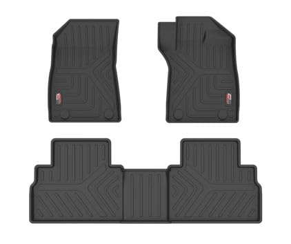 GFX Car Floor Mats for MG ZS EV (2021 Onwards) | Waterproof | Anti-Slip | All-Weather | Stylish Protection | Sleek Black