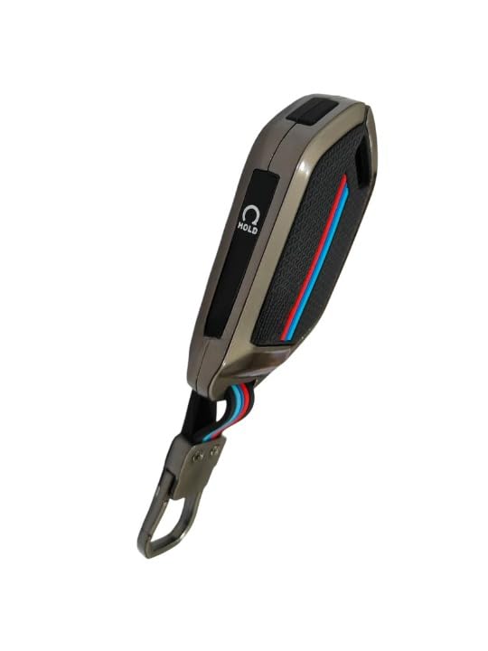 Premium Metal Alloy Key Cover for KIA Syros | 4 Buttom Smart Key