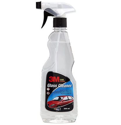 3M Auto Specialty glass cleaner 500ml spray used for cleaning car windshields and windows removing dirt grease and stains for streak free clear visibility