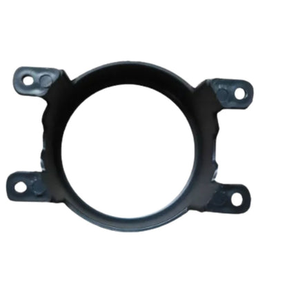  Mahindra Thar Roxx 2024+ 3 Inch Fog Lamp Bracket | Plastic | Matte Black | Adjustable Clamps | No Bumper Modification | Set of 2