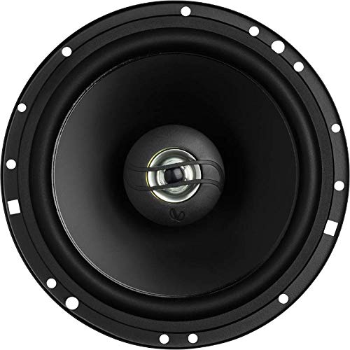 Infinity Car Coaxial Speaker | Alpha 6520F | Peak Power - 320W | RMS Power - 40W | Wired 6.5 Inch 2-Way Coaxial Speaker (Black)