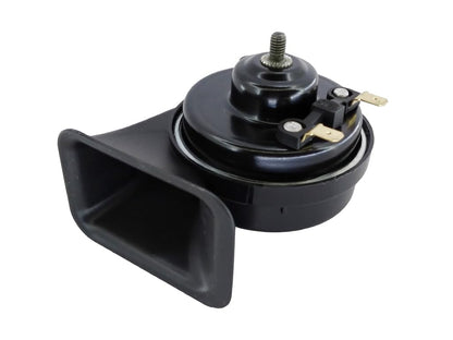 Hella Midnight Black TE10 12v Horn, 410/490Hz