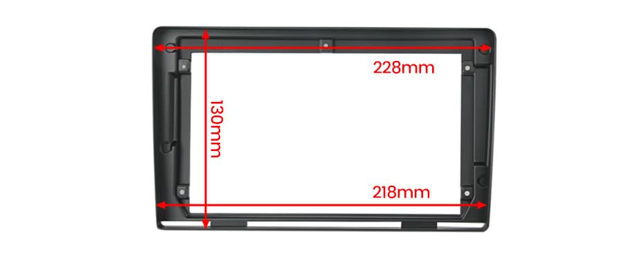Android Frame 9 inch (Suitable for Base Model Toyota Etios Liva 2011-2016) Toyota Car Stereo Frame with Wiring