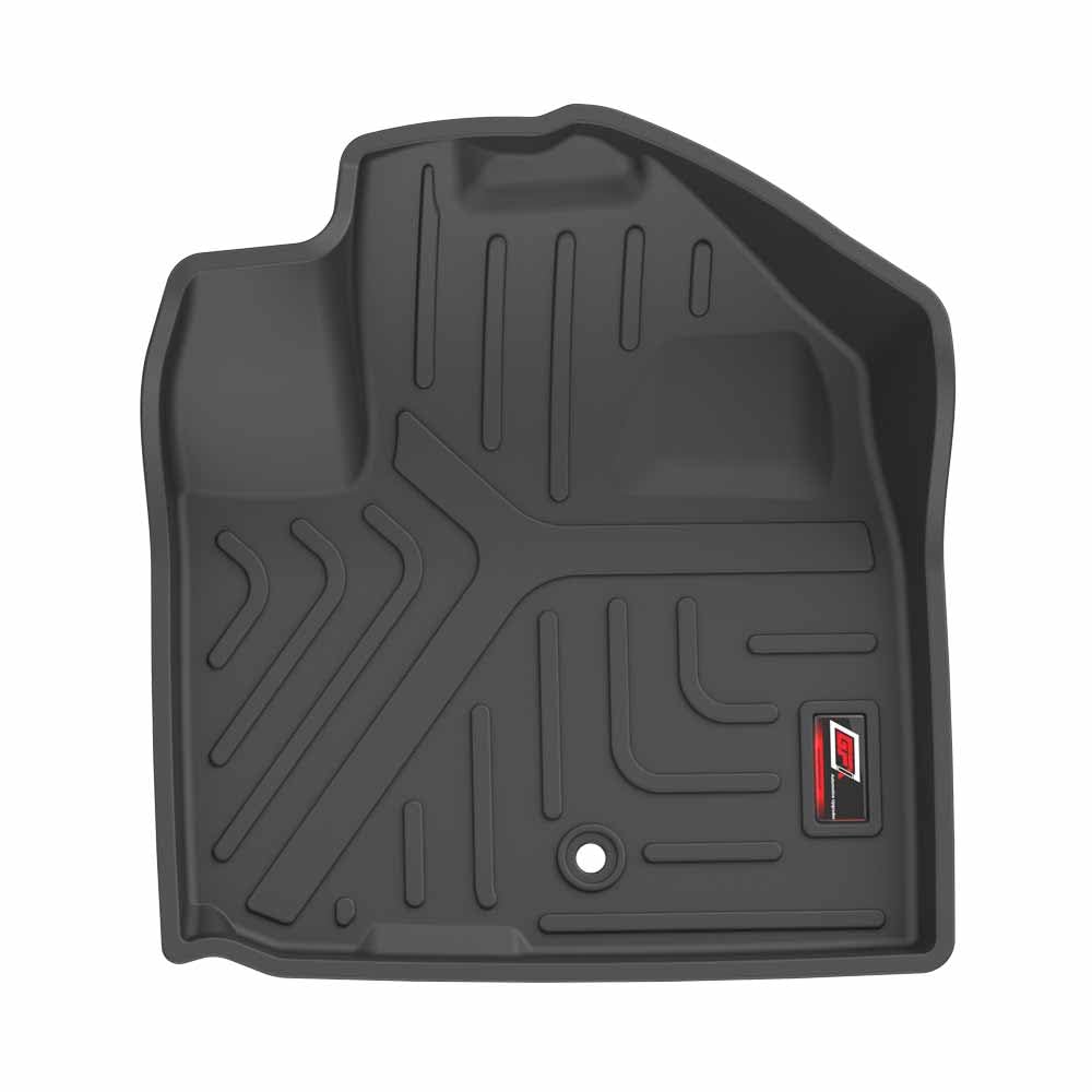 GFX Car Floor Mats for Tata Punch EV (2023 Onwards) | Waterproof | Anti-Slip | All-Weather | Stylish Protection | Sleek Black