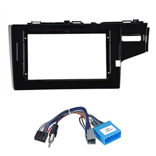 Android Stereo Frame (Suitable For Honda Jazz 2014-2021) 9 Inch with Power Cable Connector | Durable & Scratch-Resistant