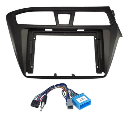 Android Stereo Frame 9 Inch (Suitable For Hyundai i20 Elite 2014-2017) with Power Cable Connector