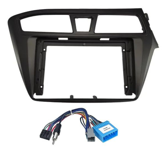Android Stereo Frame 9 Inch (Suitable For Hyundai i20 Elite 2014-2017) with Power Cable Connector