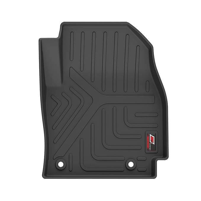 GFX Car Floor Mat with Trunk Mat for Kia Carens Clavis EV (2025 Onwards) | Heavy Duty Black | Anti-Skid | Waterproof | All-Weather Durable