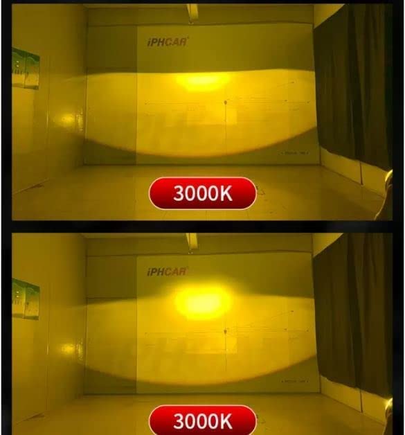 3-Inch IPHPro Led Fog Lamp 3 Colour M617 Projector | Super Bright Output For Car Bumpers