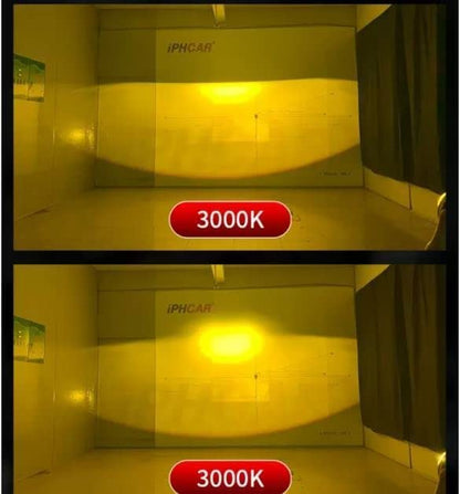 3-Inch IPHPro Led Fog Lamp 3 Colour M617 Projector | Super Bright Output For Car Bumpers