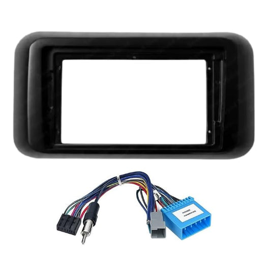 Android Frame for (Suitable for Mahindra Thar 2020) (9 inch) with Wiring Connector | Durable & Scratch-Resistant