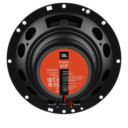 JBL Stage 161F 2-Way Car Co axial Speaker 400 Watt Per Pair 40W RMS Each Speaker | 6.5 inches