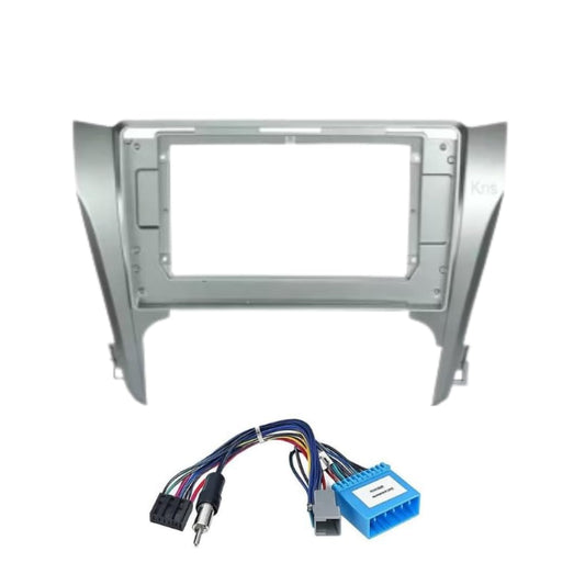 Android Frame – 9 Inch | Compatible with Toyota Camry (2006–2012) | Black | Premium ABS | Scratch Resistant | Plug & Play Wiring