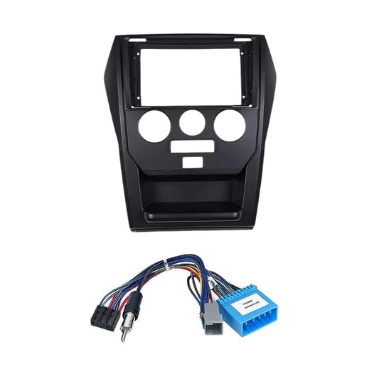 Android Frame – 9 Inch | Compatible with Mahindra Scorpio (2006–2012) | Black | Premium ABS | Scratch Resistant | Plug & Play Wiring